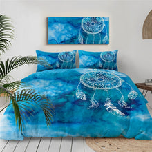 Load image into Gallery viewer, Customised Watercolor Dreamcatcher Quilt Cover Set