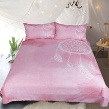 Load image into Gallery viewer, Customised Watercolor Dreamcatcher Quilt Cover Set