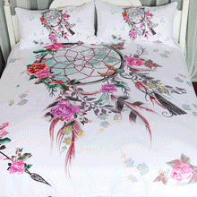 Load image into Gallery viewer, Customised Dreamcatcher Quilt Cover Set