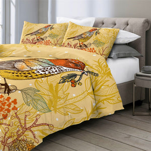 Customised Birds Quilt Cover Set - Various Styles