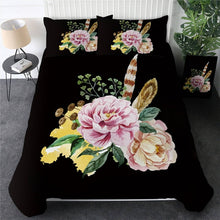 Load image into Gallery viewer, Customised Flowers Quilt Cover Set - Various Styles