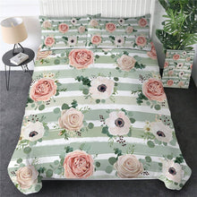 Load image into Gallery viewer, Customised Flowers Quilt Cover Set - Various Styles
