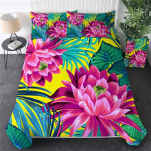 Load image into Gallery viewer, Customised Flowers Quilt Cover Set - Various Styles