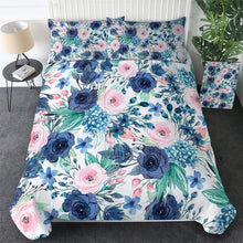 Load image into Gallery viewer, Customised Flowers Quilt Cover Set - Various Styles