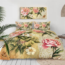 Load image into Gallery viewer, Customised Flowers Quilt Cover Set - Various Styles