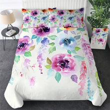 Load image into Gallery viewer, Customised Flowers Quilt Cover Set - Various Styles