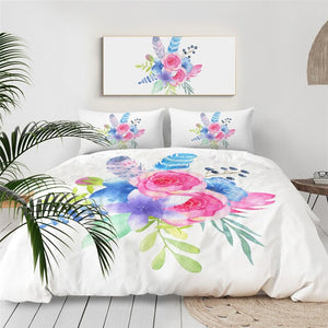 Customised Flowers Quilt Cover Set - Various Styles