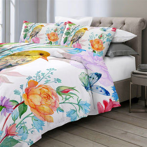 Customised Birds Quilt Cover Set - Various Styles