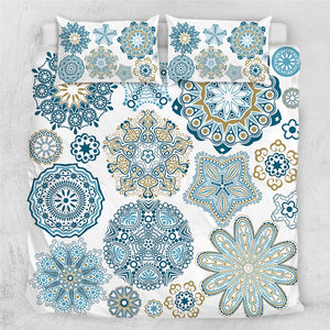 Customised Mandala Quilt Cover Set