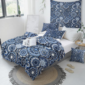 Mandala Quilt Cover Set - Many Styles