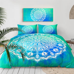 Customised Mandala Quilt Cover Set