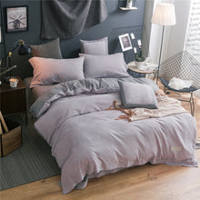 Load image into Gallery viewer, Luxury 100% Cotton Clipping Diamond 4pcs Bedding Set - Heaven