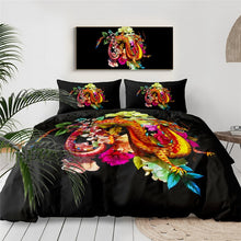 Load image into Gallery viewer, Customised Flying Dragon Quilt Cover Set