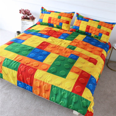 Blocks Quilt Cover Set