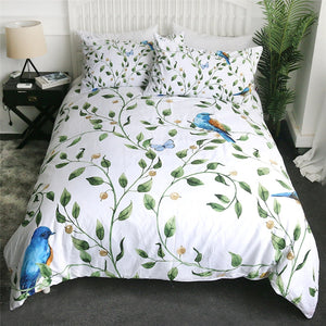 Customised Birds Quilt Cover Set - Various Styles