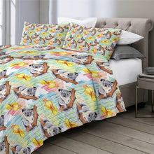 Load image into Gallery viewer, Customised Koala Quilt Cover Set