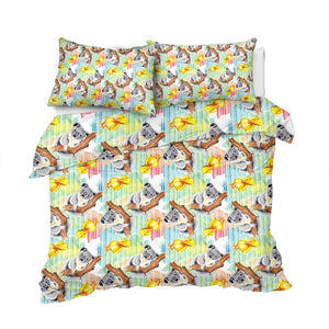 Customised Koala Quilt Cover Set