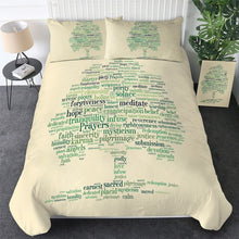 Load image into Gallery viewer, Customised Tree of Life Bedding Set