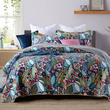 Load image into Gallery viewer, Cotton Bedspread Set 3pcs Taiani