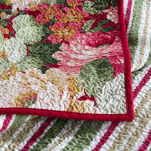 Load image into Gallery viewer, Cotton Bedspread Set 3pcs Flowers