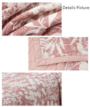 Load image into Gallery viewer, Jacquard Cotton Bedspread 3pcs Sand Washing
