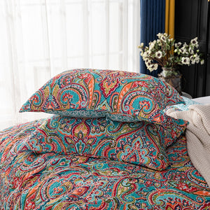Bohemia Print Quilts Quilted Bed Cover