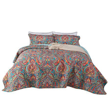 Load image into Gallery viewer, Bohemia Print Quilts Quilted Bed Cover