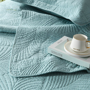 Bedspread Set 3pcs Palm