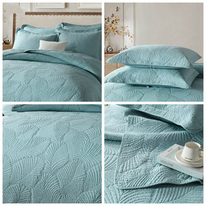 Bedspread Set 3pcs Palm