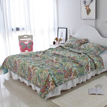 Load image into Gallery viewer, Bedspread Set 3pcs Paisley Leaves