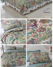 Load image into Gallery viewer, Bedspread Set 3pcs Paisley Leaves