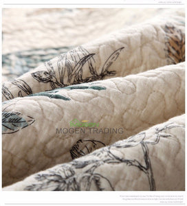 Bedspread Set 3pcs Birds in Paradise