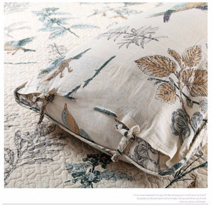 Bedspread Set 3pcs Birds in Paradise