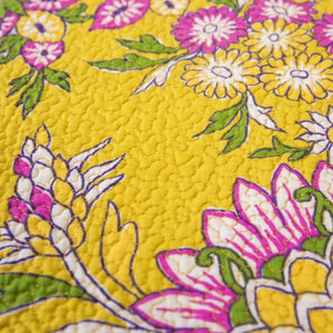 Cotton Bedspread Set 3pcs Sarah in Yellow