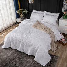 Load image into Gallery viewer, Bedspreads Set 3-piece Embroidered Cotton