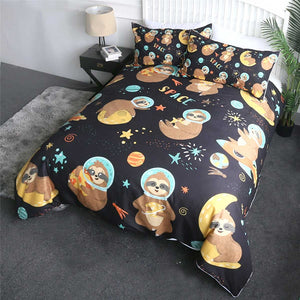 Customised Sloth Quilt Cover Set