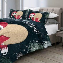 Load image into Gallery viewer, Customised Sloth Quilt Cover Set