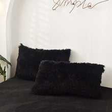 Load image into Gallery viewer, Fluffy Faux Mink &amp; Velvet Fleece Quilt Cover Set