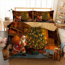 Load image into Gallery viewer, Christmas Tree Quilt cover Set