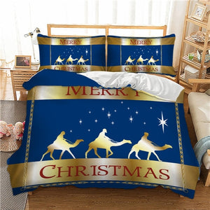 Christmas Tree Quilt cover Set