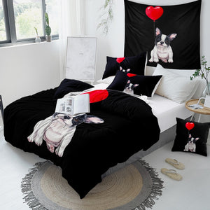 Customised French Bulldog Quilt Cover Set - Various Styles