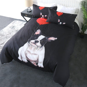Customised French Bulldog Quilt Cover Set - Various Styles