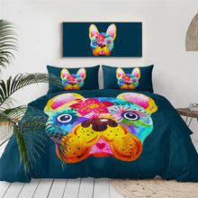 Load image into Gallery viewer, Customised French Bulldog Quilt Cover Set - Various Styles