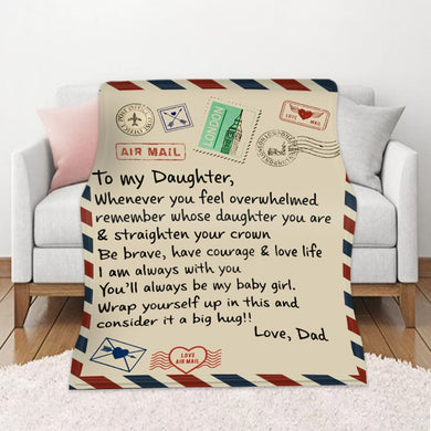 Letter to my loved one Flannel Blanket