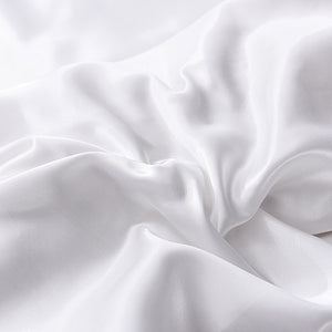 Satin Flat Sheet or Pillowcases - Various Colours
