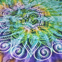 Load image into Gallery viewer, Lotus Flower Tie Dye Bedding Set