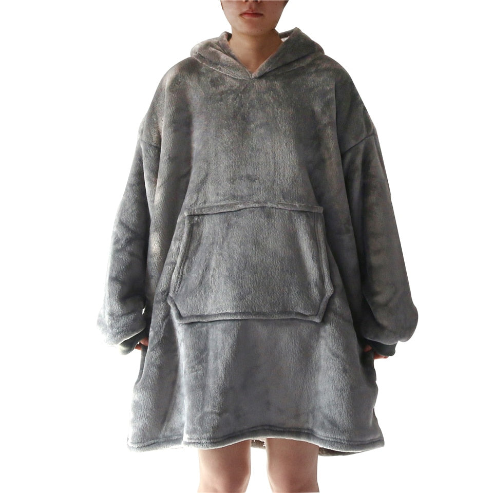 IN STOCK - Blanket Hoodie - Solid Colours