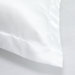 Satin Bedding Set - White