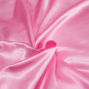 Satin Bedding Set - Soft Pink