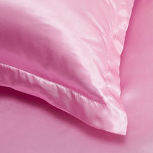 Load image into Gallery viewer, Satin Bedding Set - Soft Pink